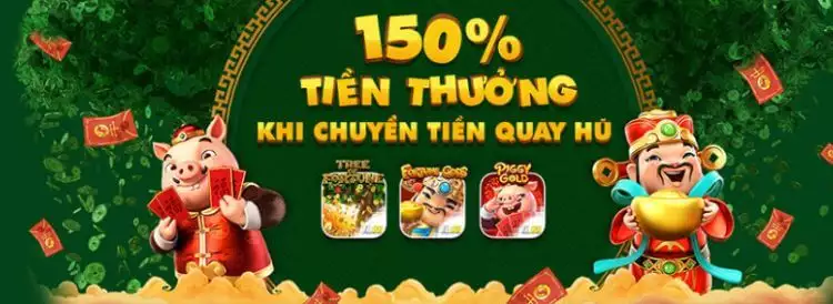 Khuyến mại FB88 – Nhận liền tay 150% tiền thưởng khi chuyển tiền Quay Hũ